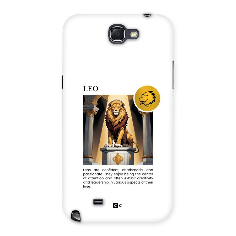 Leader Leo Back Case for Galaxy Note 2