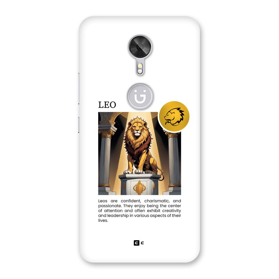 Leader Leo Back Case for Gionee A1