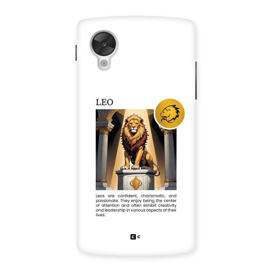 Leader Leo Back Case for Google Nexus 5