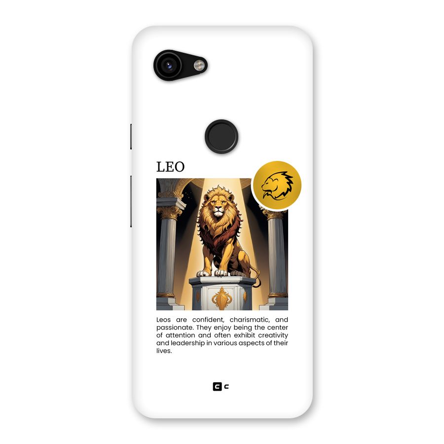 Leader Leo Back Case for Google Pixel 3a