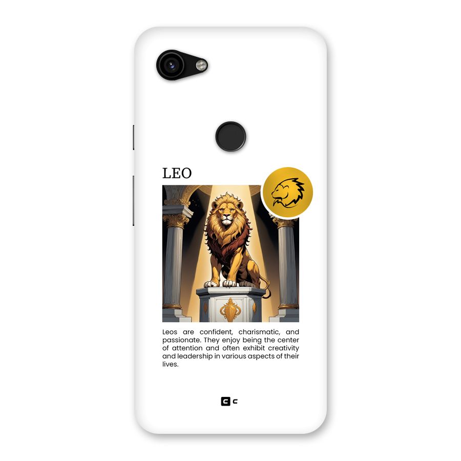 Leader Leo Back Case for Google Pixel 3a XL