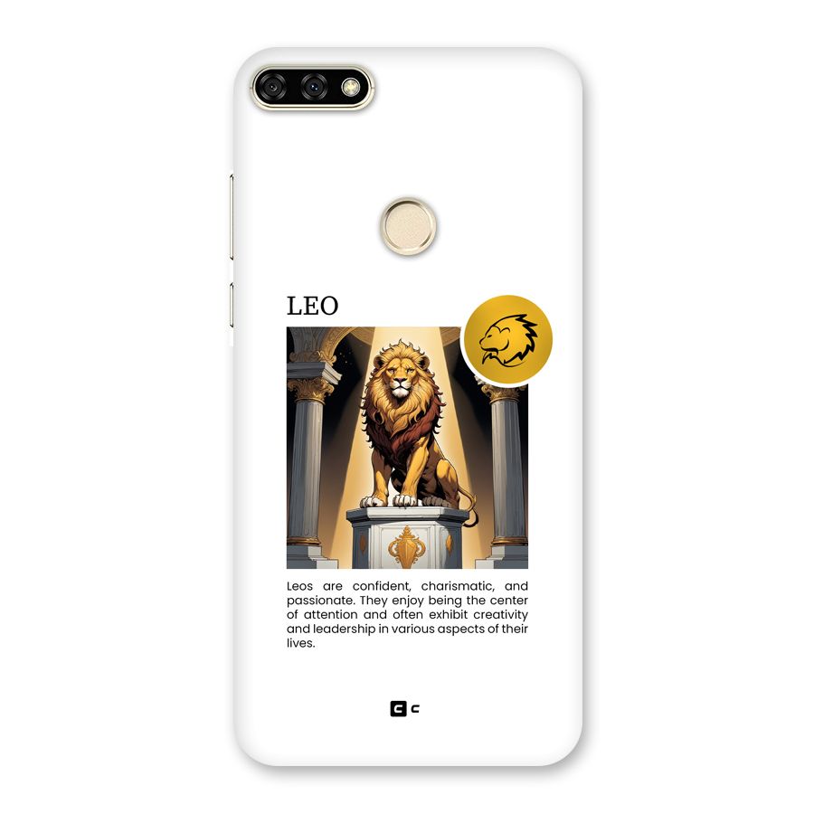 Leader Leo Back Case for Honor 7A
