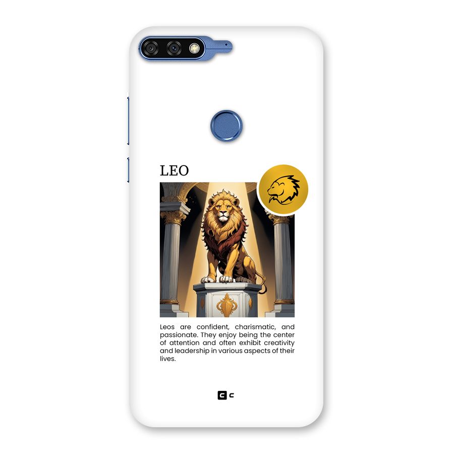 Leader Leo Back Case for Honor 7C