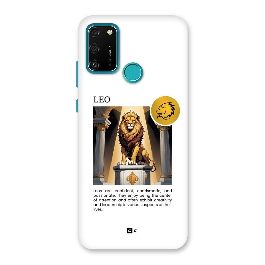 Leader Leo Back Case for Honor 9A
