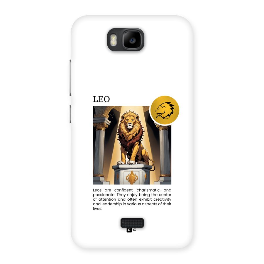 Leader Leo Back Case for Honor Bee