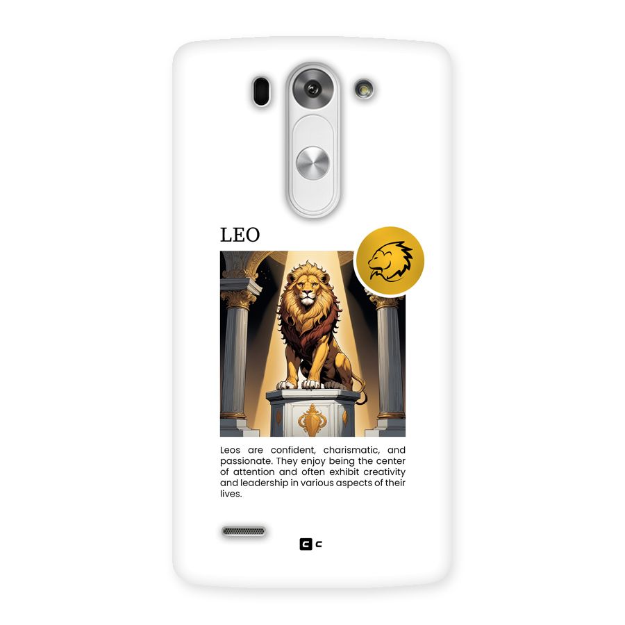 Leader Leo Back Case for LG G3 Beat