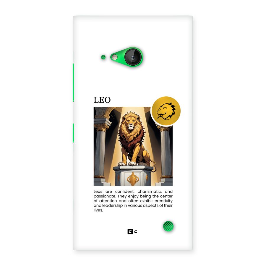 Leader Leo Back Case for Lumia 730