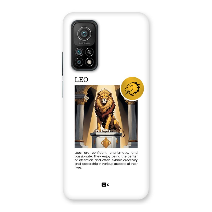 Leader Leo Back Case for Mi 10T 5G