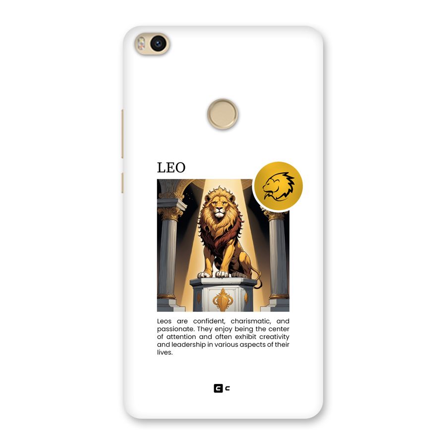 Leader Leo Back Case for Mi Max 2