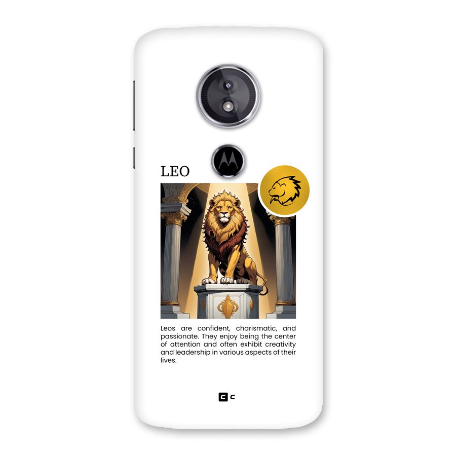 Leader Leo Back Case for Moto E5
