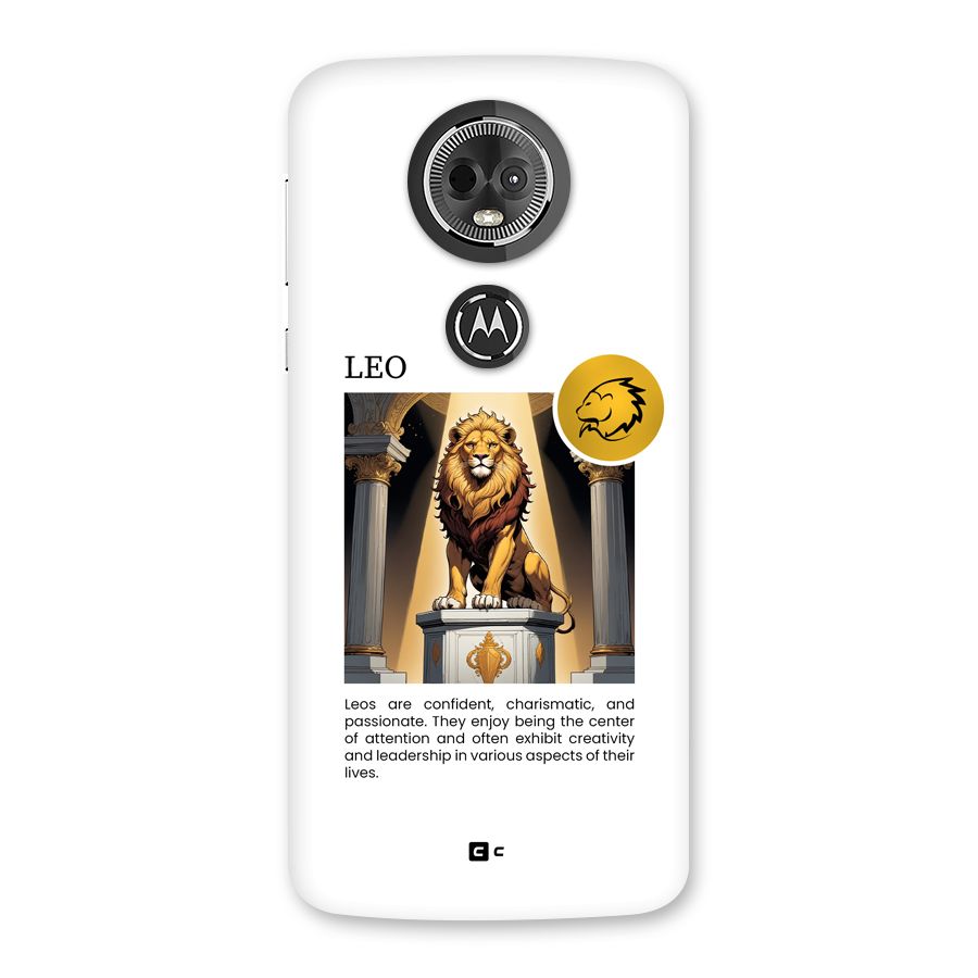 Leader Leo Back Case for Moto E5 Plus