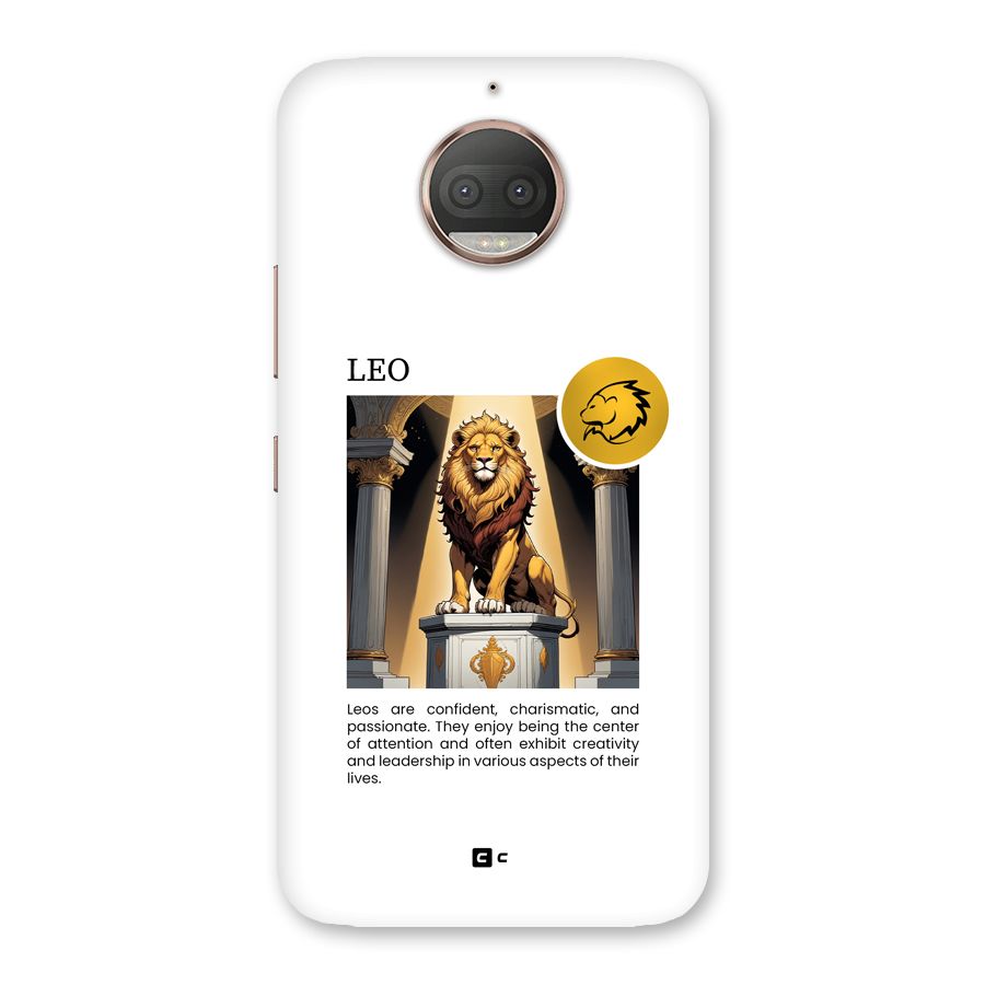 Leader Leo Back Case for Moto G5s Plus