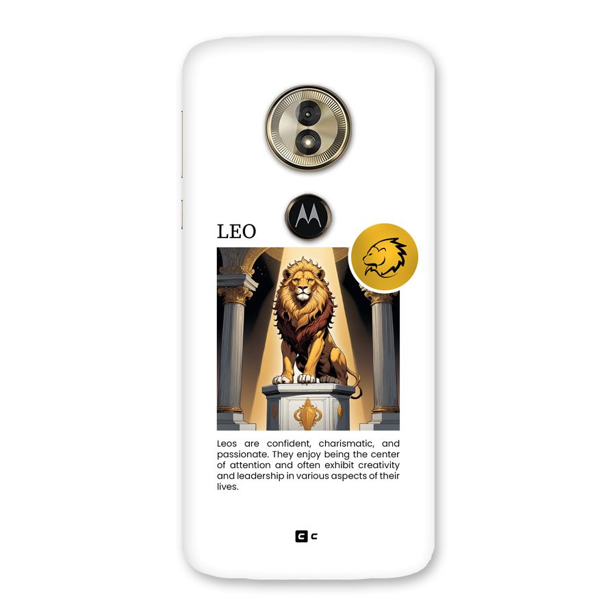 Leader Leo Back Case for Moto G6 Play