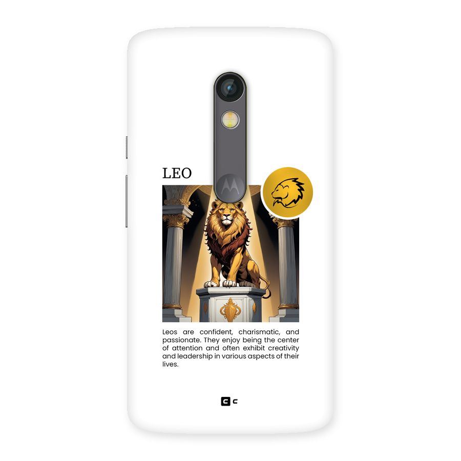 Leader Leo Back Case for Moto X Play