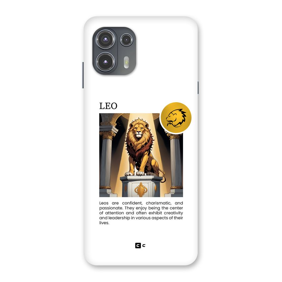 Leader Leo Back Case for Motorola Edge 20 Fusion