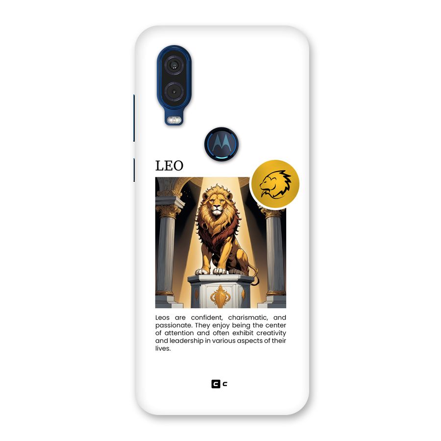 Leader Leo Back Case for Motorola One Vision