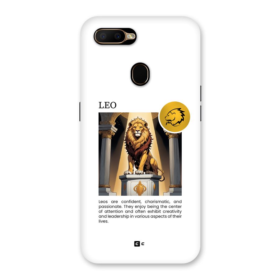 Leader Leo Back Case for Oppo A5s