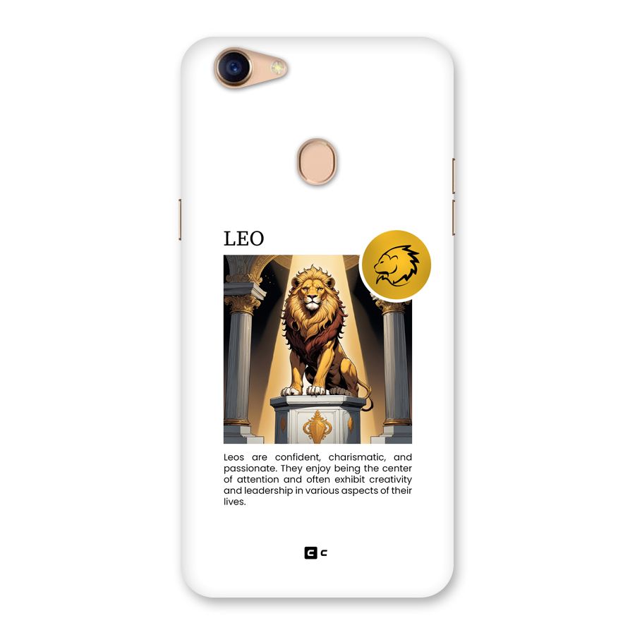 Leader Leo Back Case for Oppo F5