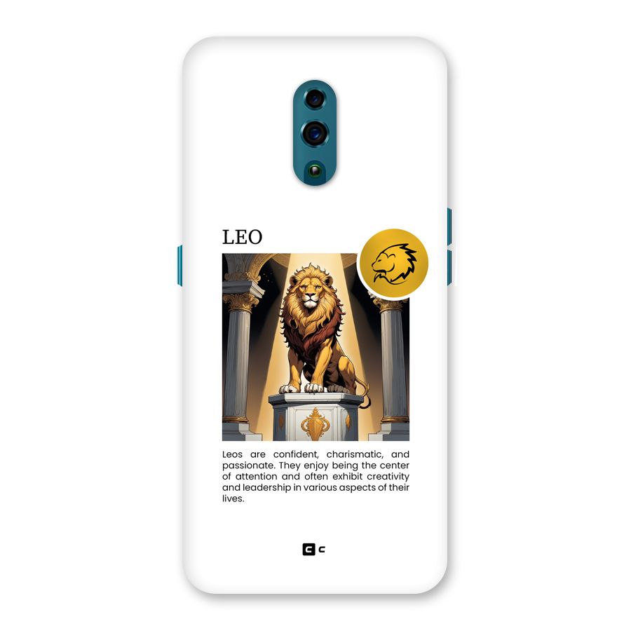 Leader Leo Back Case for Oppo Reno