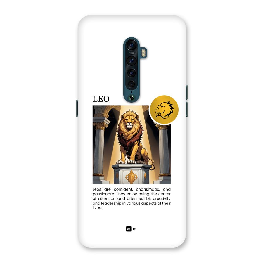 Leader Leo Back Case for Oppo Reno2