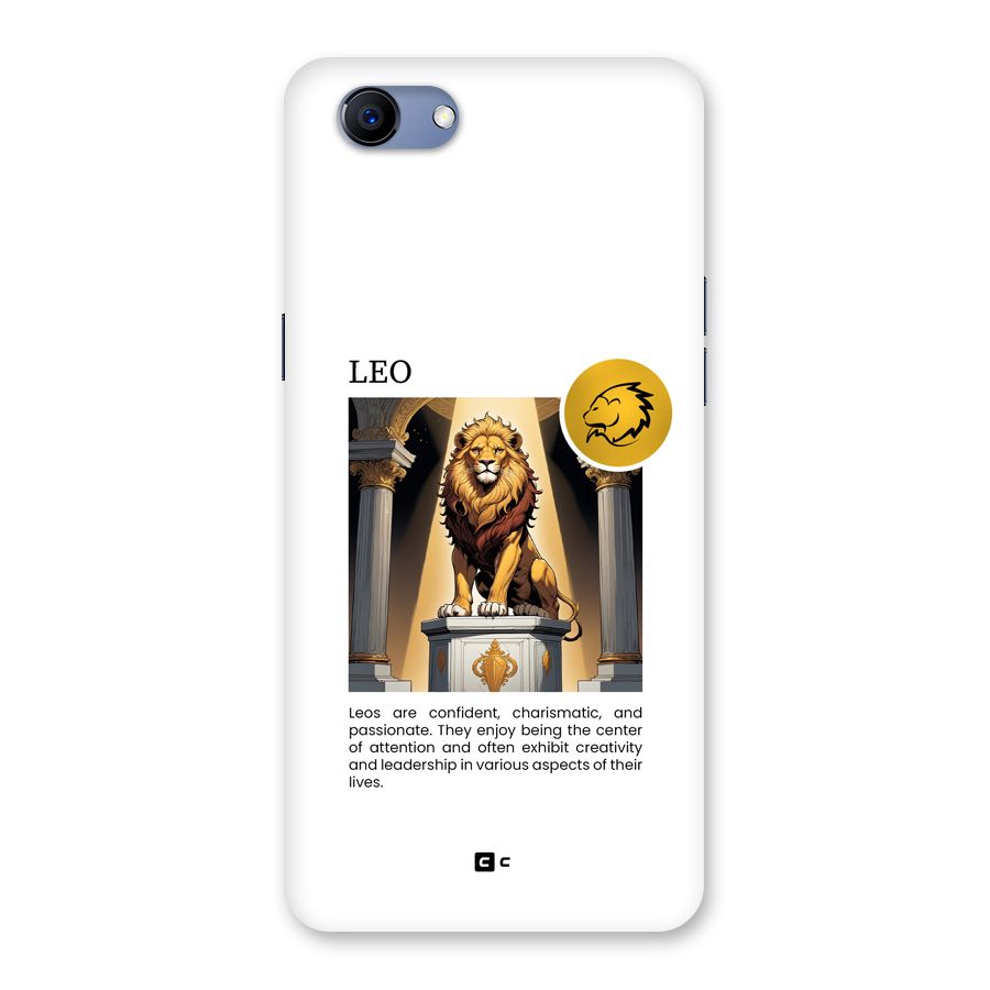 Leader Leo Back Case for Realme 1