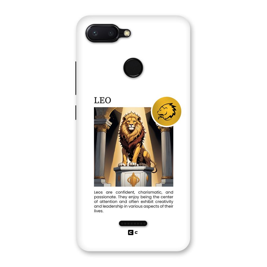 Leader Leo Back Case for Redmi 6