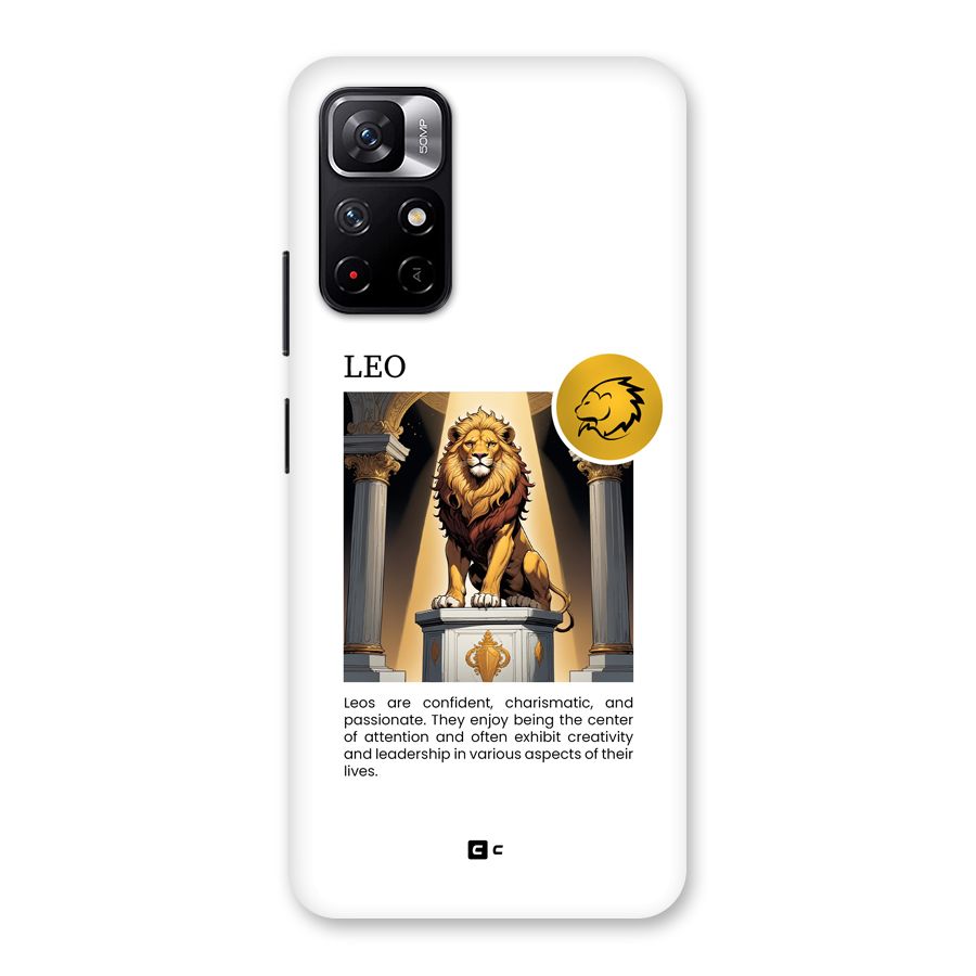 Leader Leo Back Case for Redmi Note 11T 5G