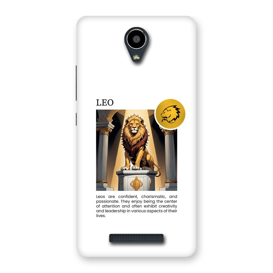 Leader Leo Back Case for Redmi Note 2