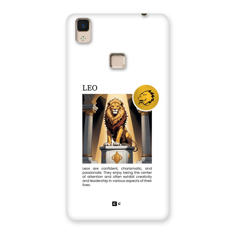 Leader Leo Back Case for V3 Max