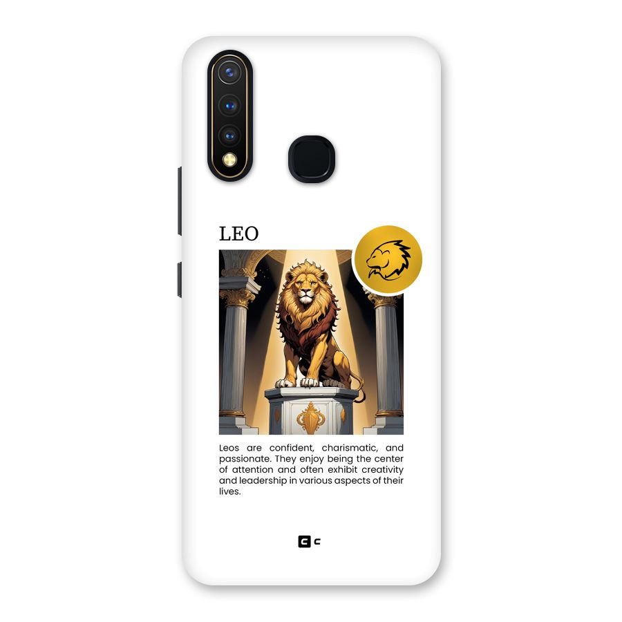 Leader Leo Back Case for Vivo U20