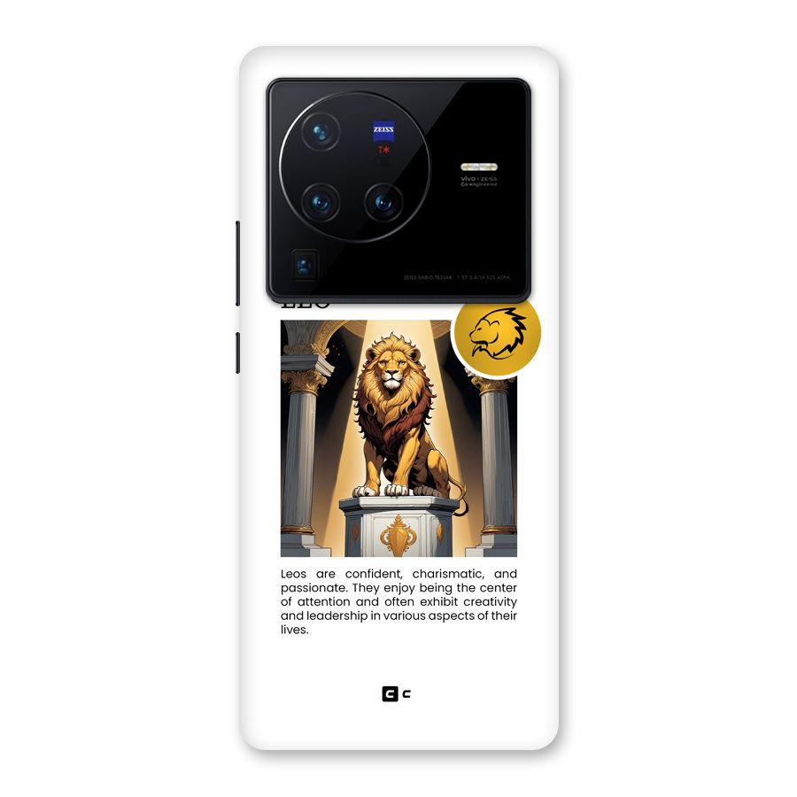 Leader Leo Back Case for Vivo X80 Pro