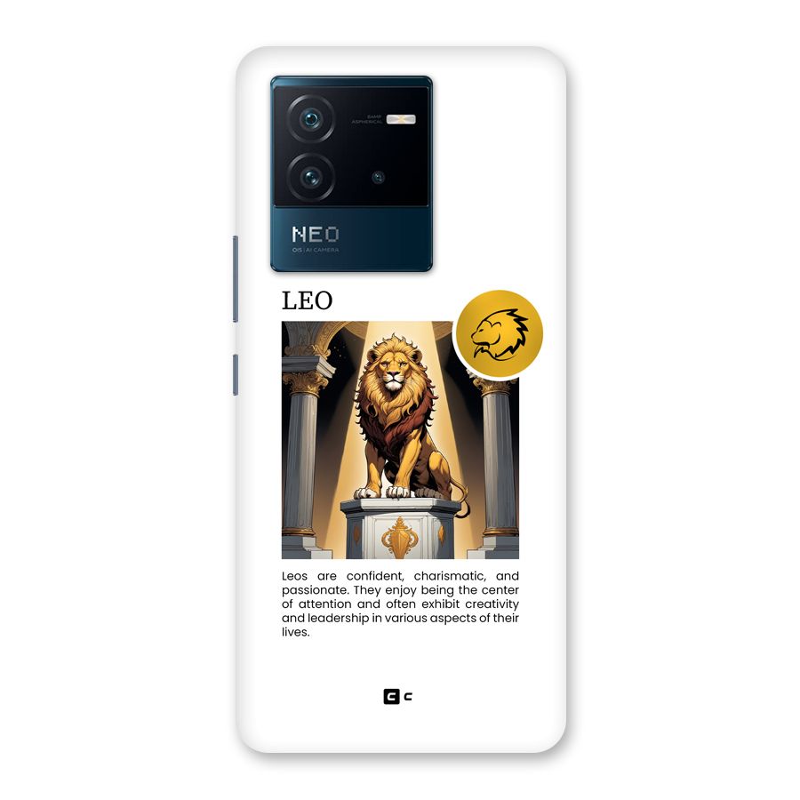 Leader Leo Back Case for Vivo iQOO Neo 6 5G