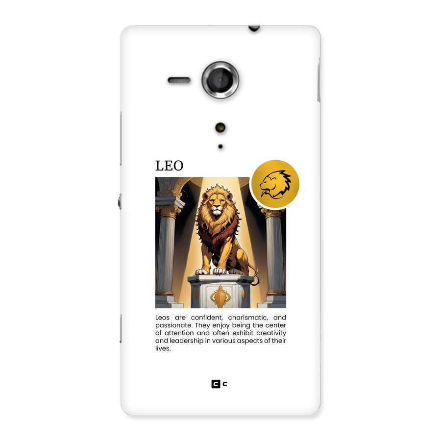 Leader Leo Back Case for Xperia Sp