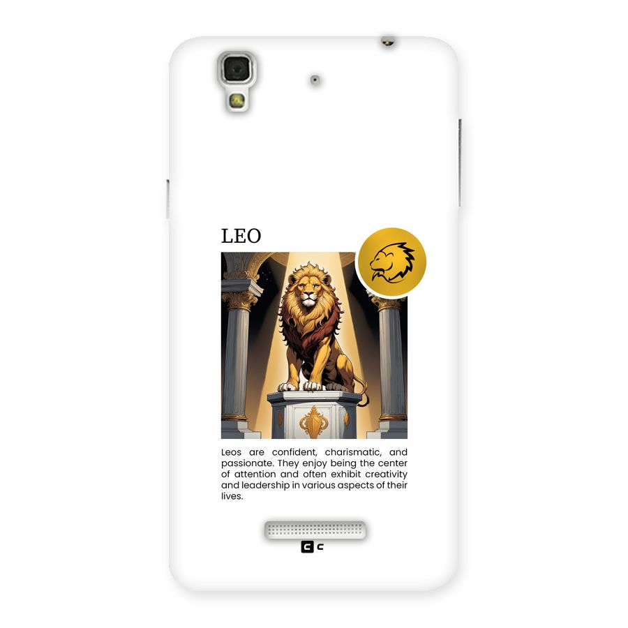 Leader Leo Back Case for YU Yureka Plus