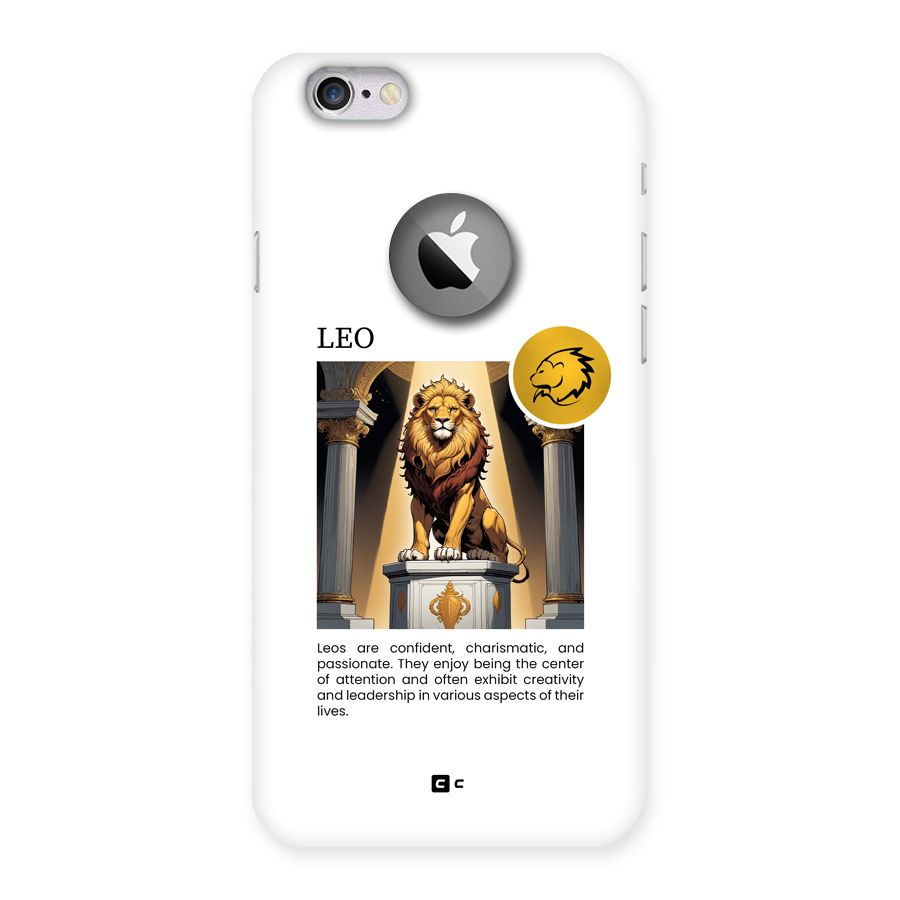 Leader Leo Back Case for iPhone 6 Logo Cut