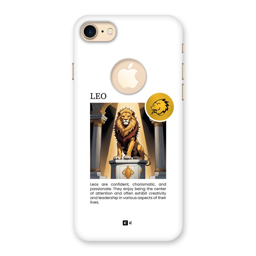 Leader Leo Back Case for iPhone 7 Logo Cut