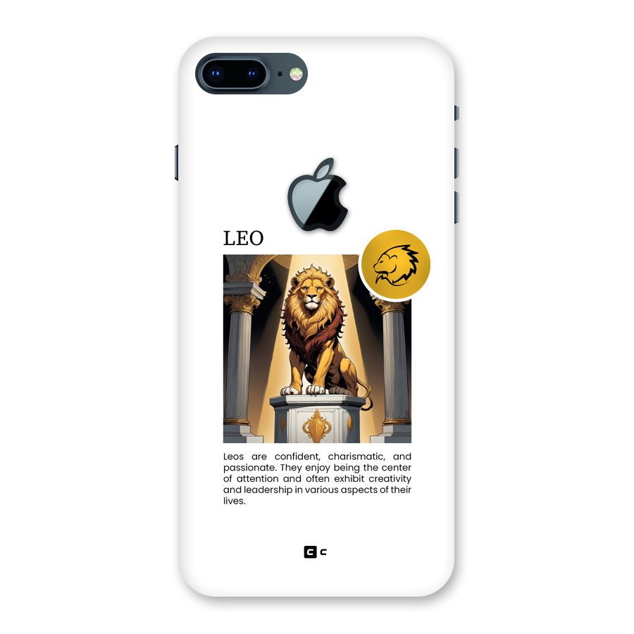 Leader Leo Back Case for iPhone 7 Plus Apple Cut