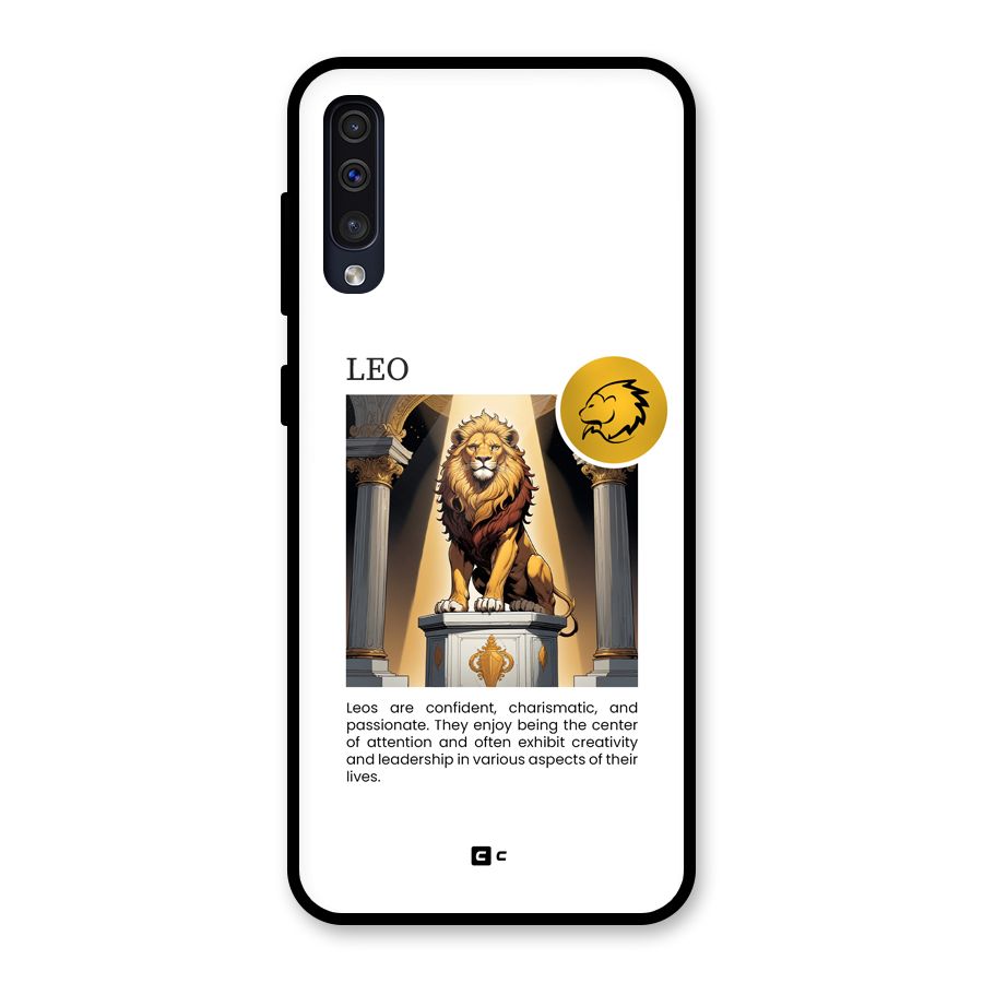 Leader Leo Glass Back Case for Galaxy A50