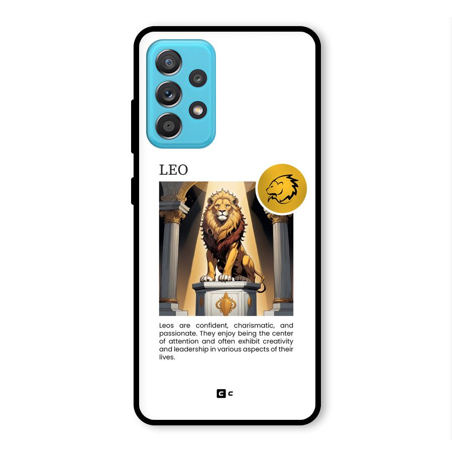 Leader Leo Glass Back Case for Galaxy A52s 5G