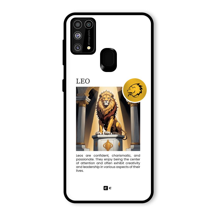 Leader Leo Glass Back Case for Galaxy F41