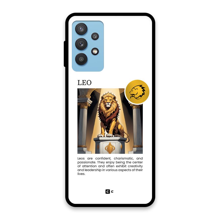 Leader Leo Glass Back Case for Galaxy M32 5G