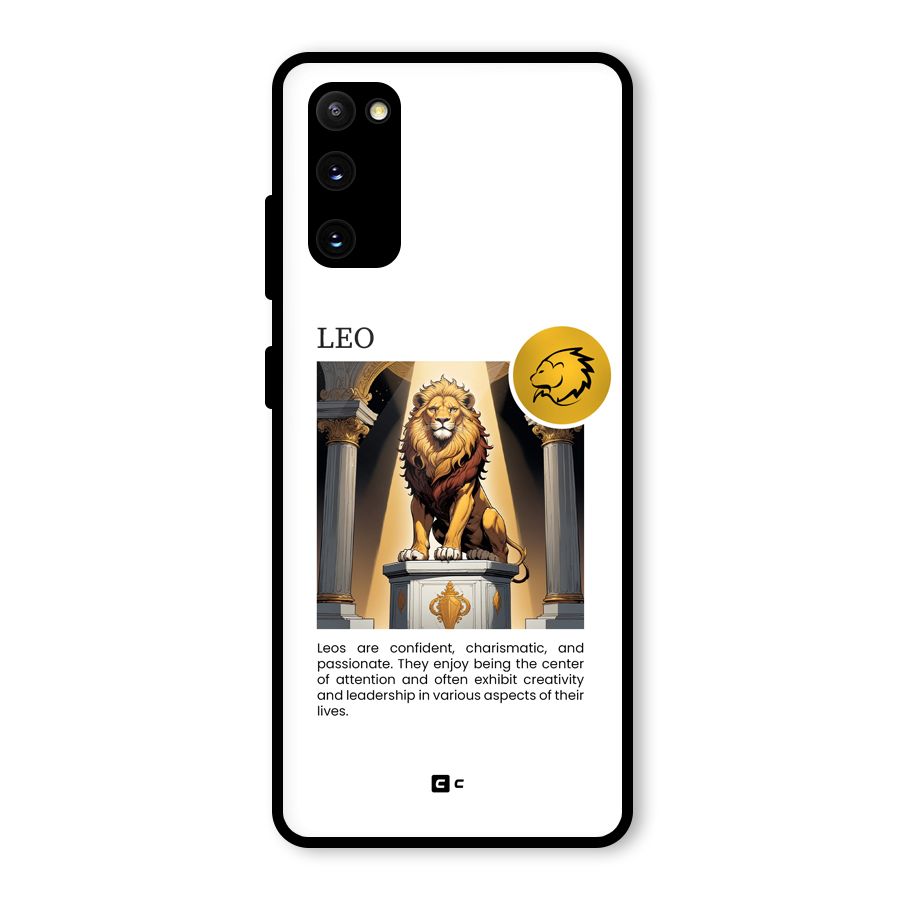Leader Leo Glass Back Case for Galaxy S20 FE