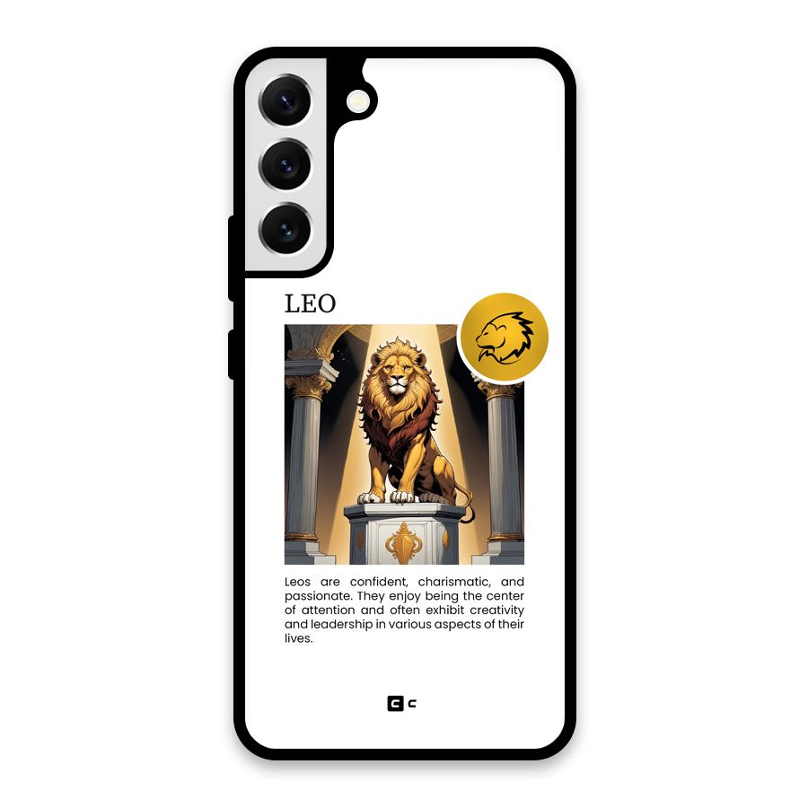Leader Leo Glass Back Case for Galaxy S22 Plus 5G