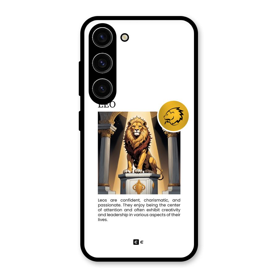 Leader Leo Glass Back Case for Galaxy S23