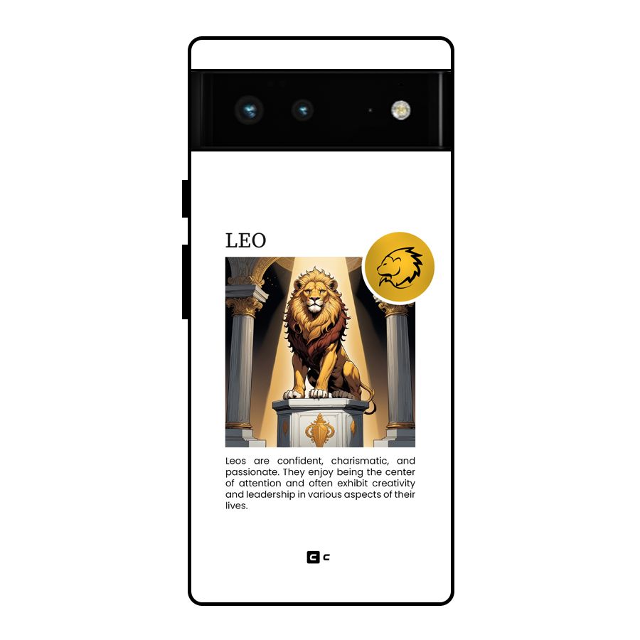 Leader Leo Glass Back Case for Google Pixel 6