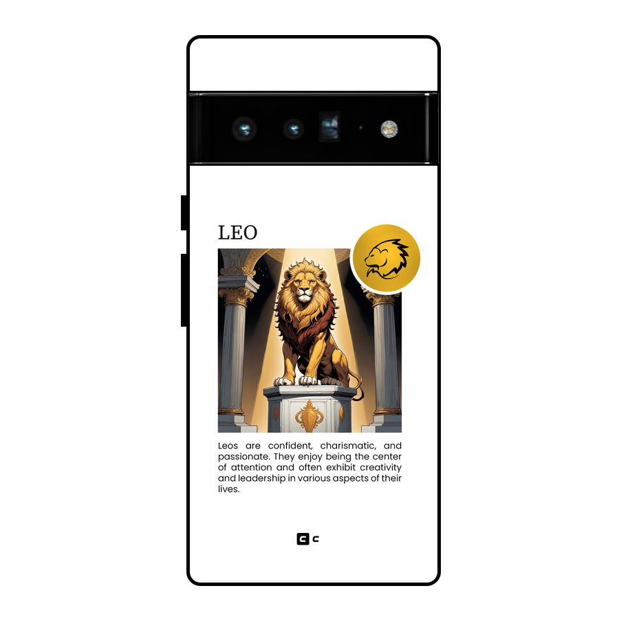 Leader Leo Glass Back Case for Google Pixel 6 Pro