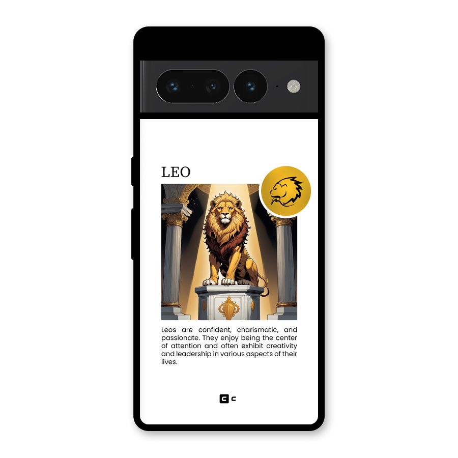 Leader Leo Glass Back Case for Google Pixel 7 Pro