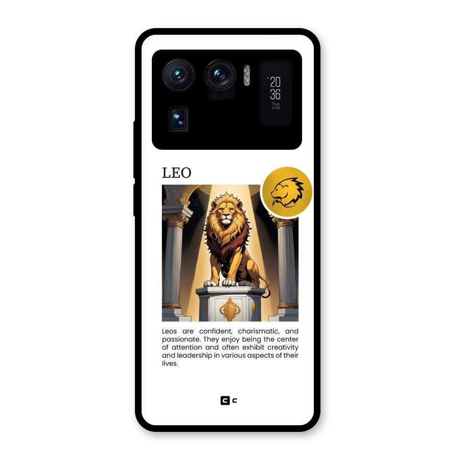 Leader Leo Glass Back Case for Mi 11 Ultra