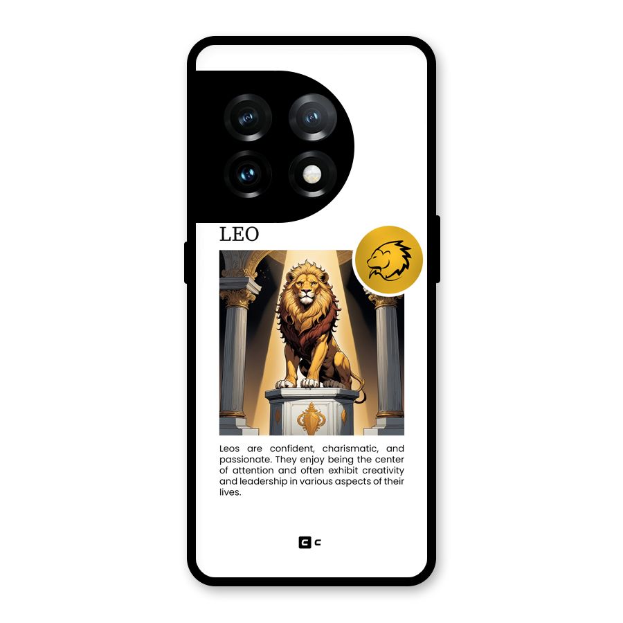 Leader Leo Glass Back Case for OnePlus 11