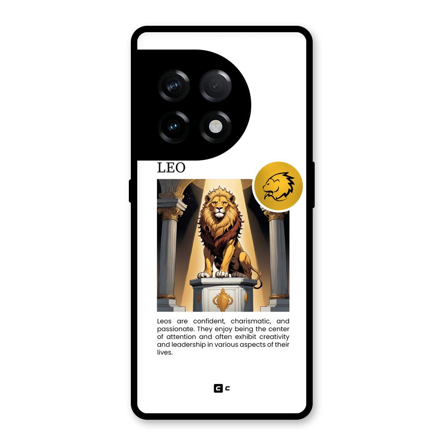 Leader Leo Glass Back Case for OnePlus 11R